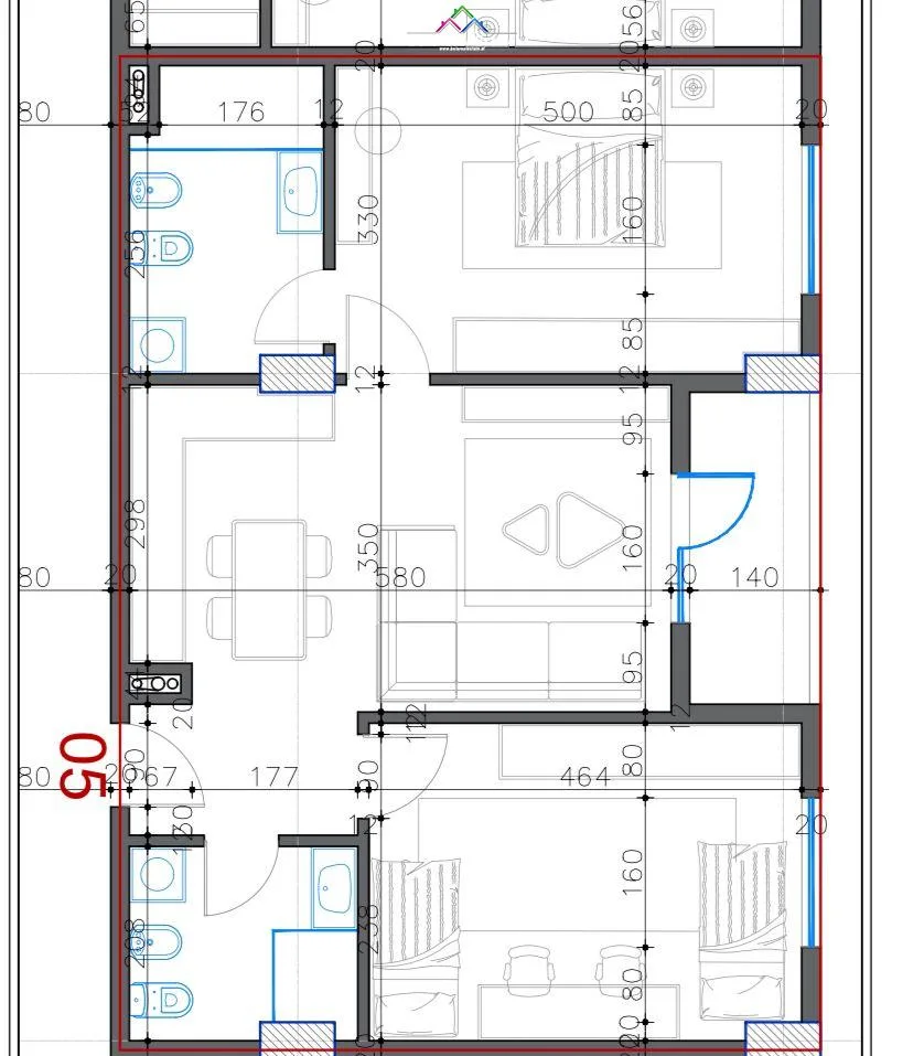 Apartament Ne Shitje 2+1 Ne Kamez (ID B120601) Tirane