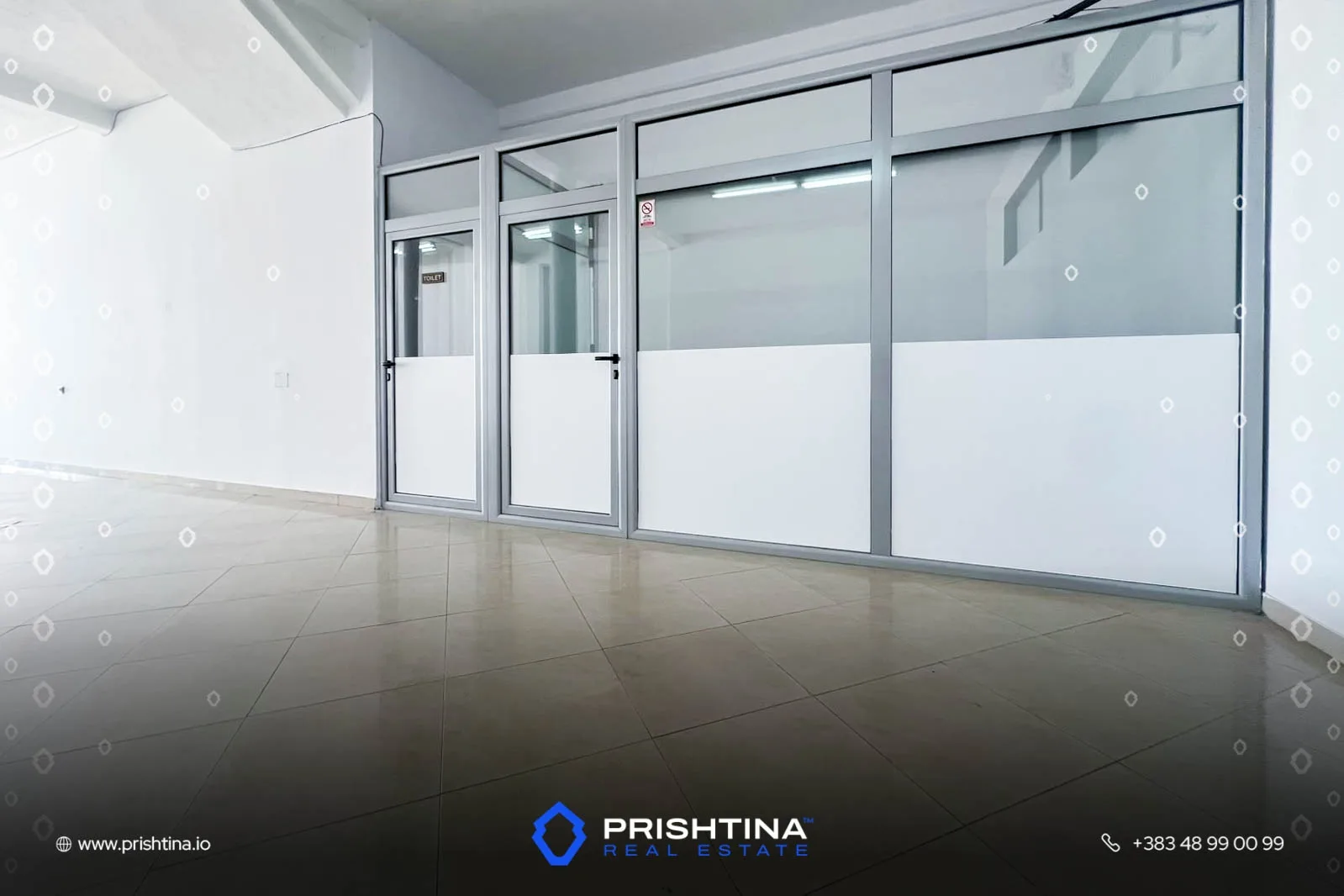 Lokal me qira 150m² në Magjistralen Prishtinë–Podujevë