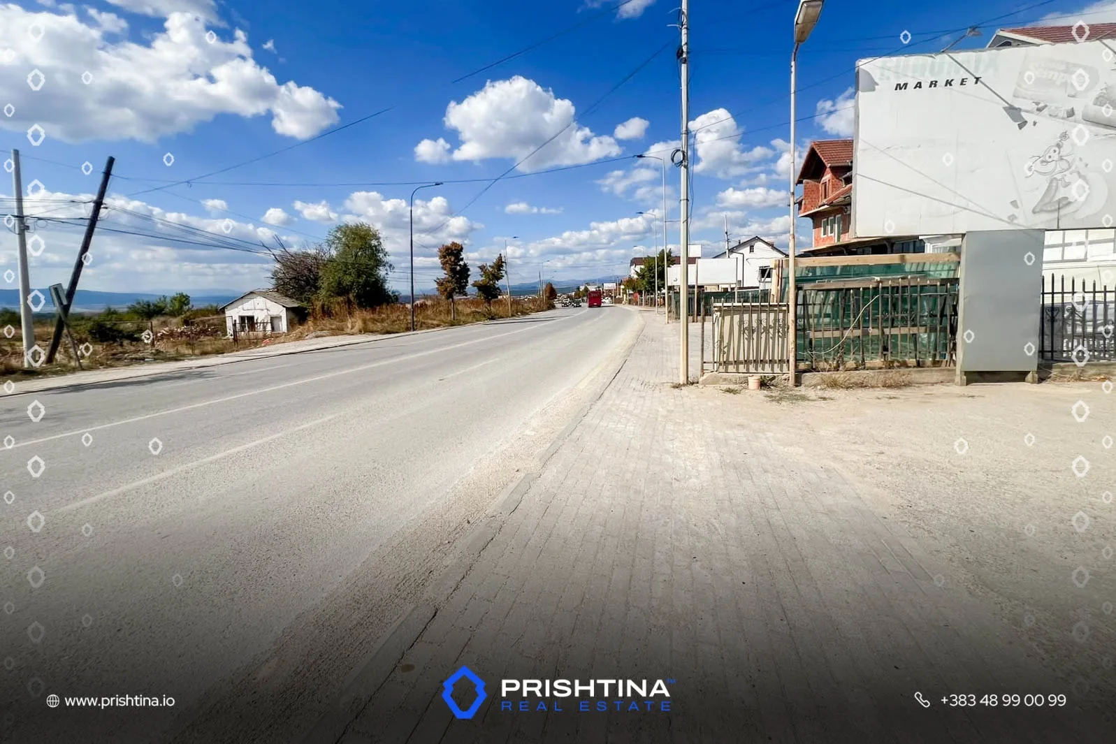Lokal me qira 150m² në Magjistralen Prishtinë–Podujevë