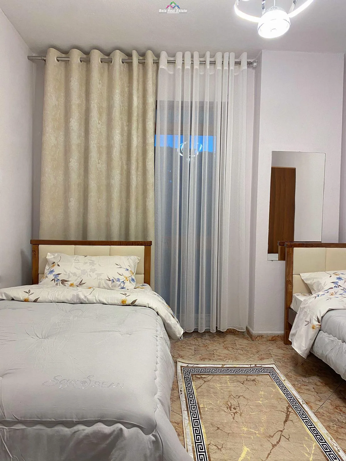 Apartament Me Qera 2+1 tek Stacioni i Trenit (ID B2201022)