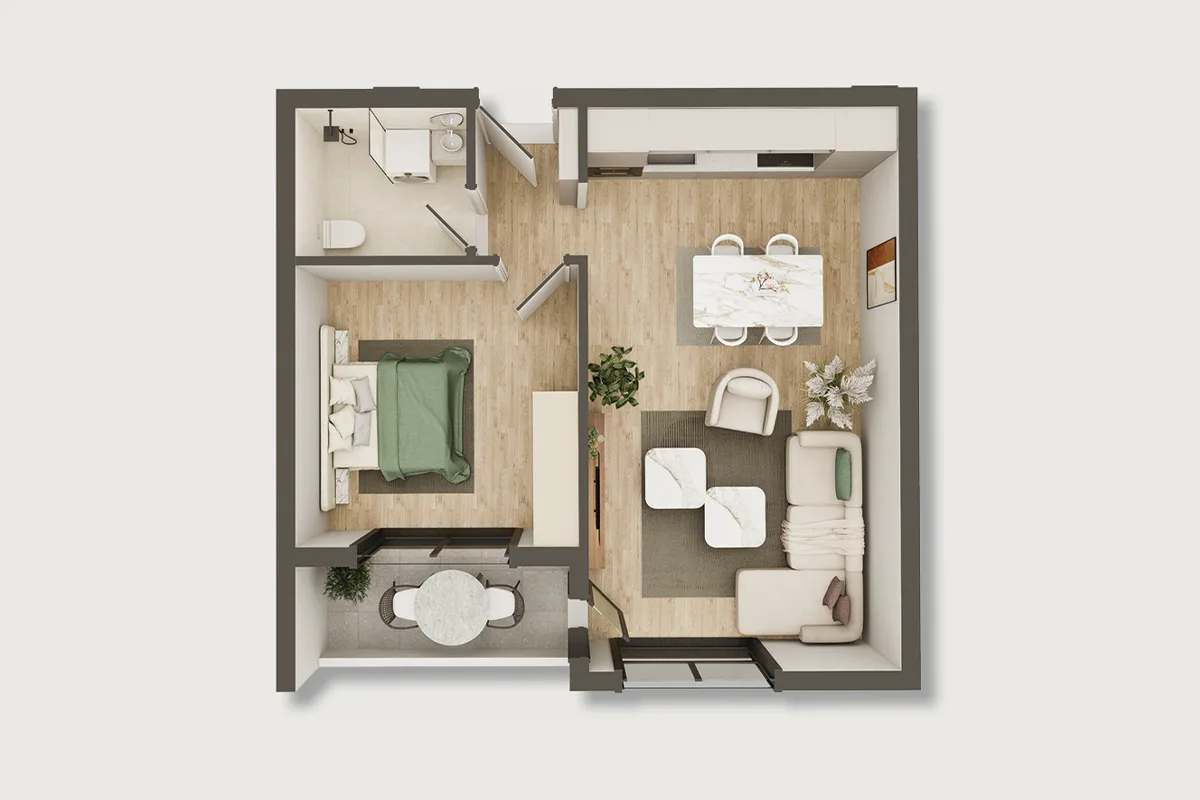 Banesë 62.05m² për #SHITJE në Emshir / Kalabri