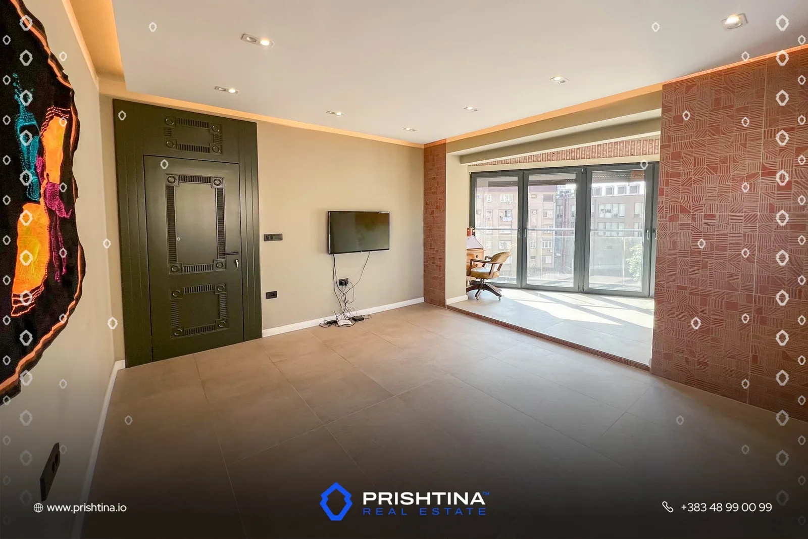 Banesë me qira 85m² në Qendër