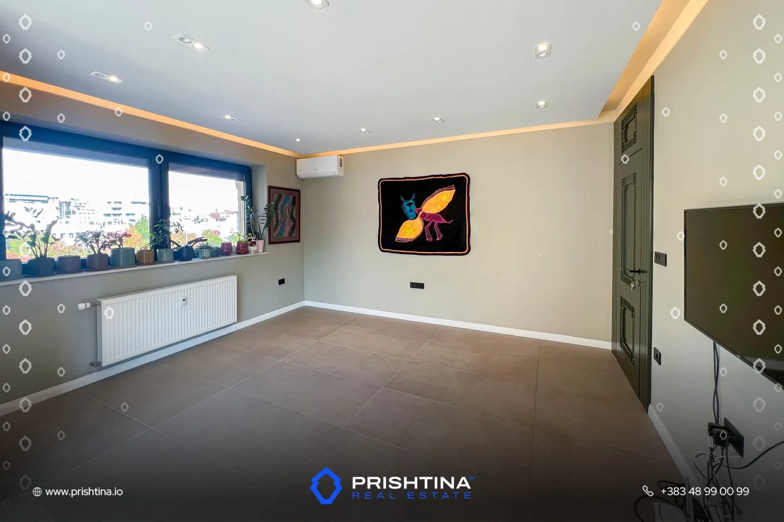 Banesë me qira 85m² në Qendër