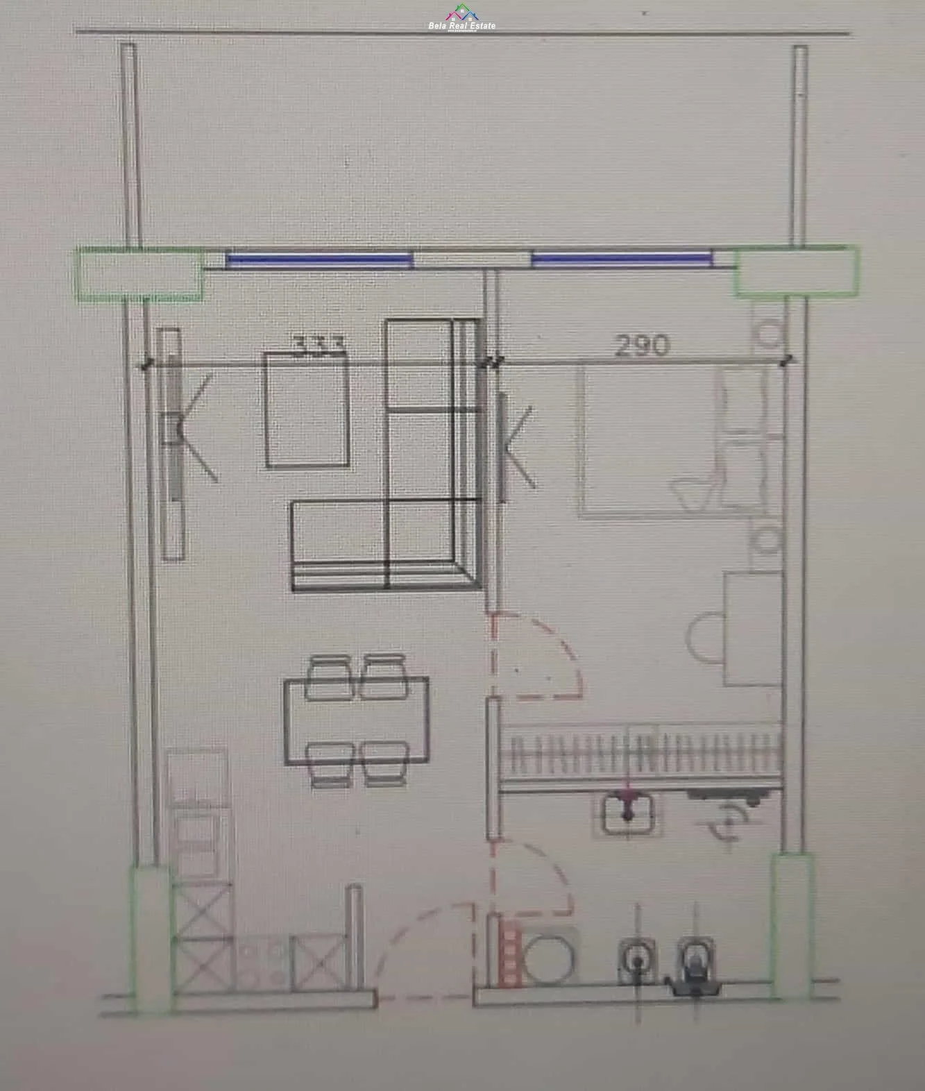 Apartament Ne Shitje 1+1 Ne Shengjin ( ID B110534) Lezhe
