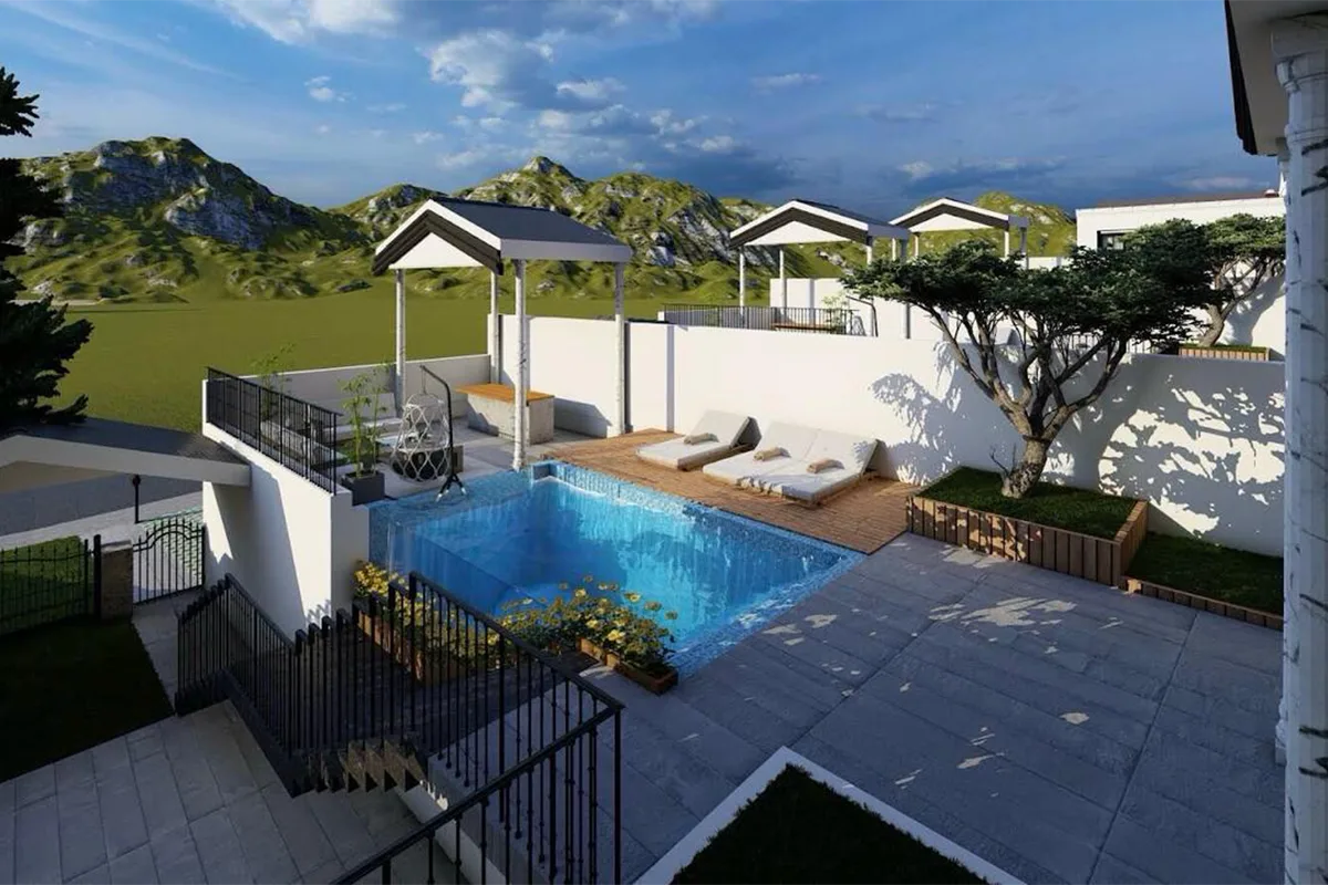 Shtëpi 441.3m² +15m²  për #SHITJE në Lagjen Elite Villas.