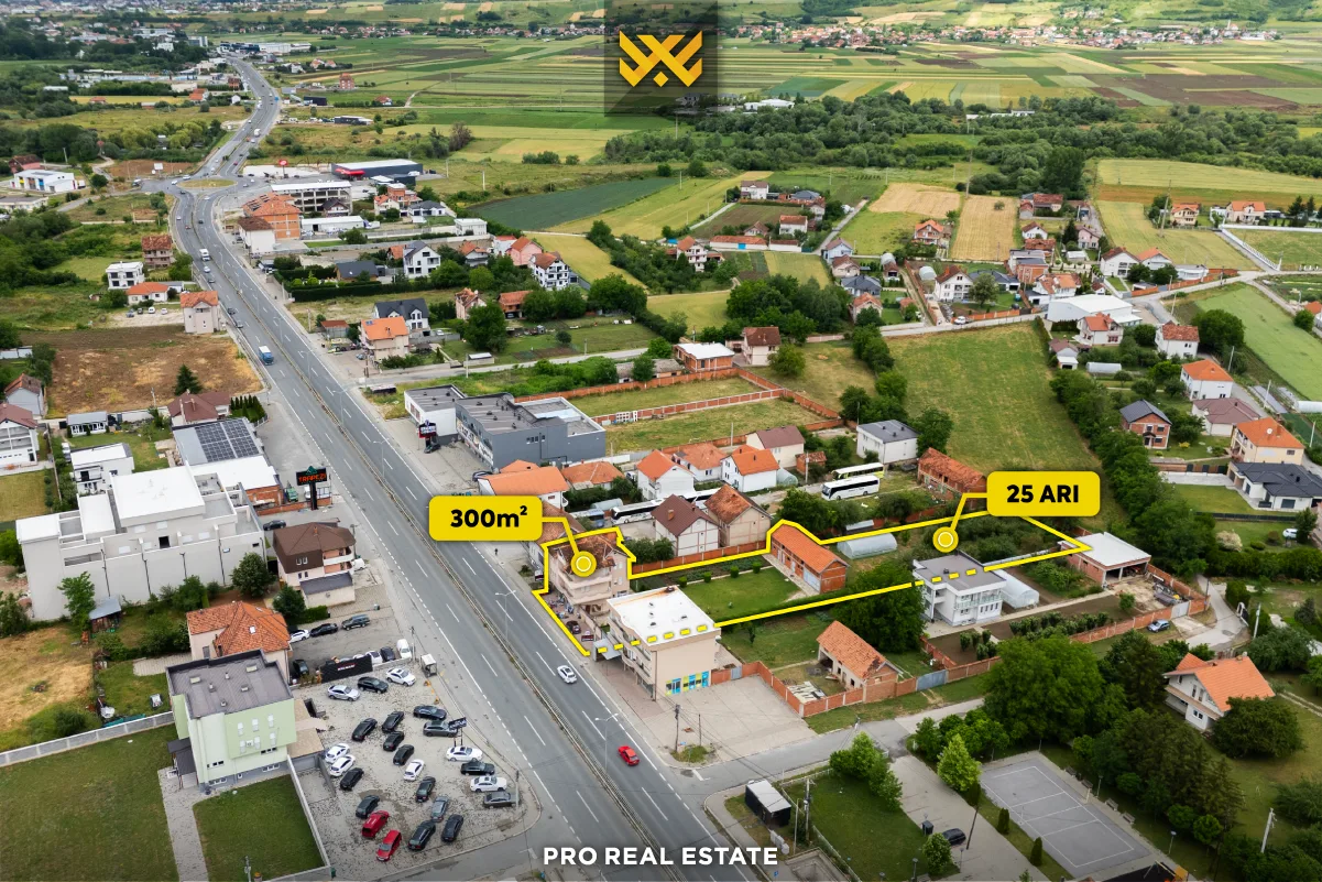 Truall 25 Ari dhe shtëpi 300m² për #SHITJE në Milloshevë