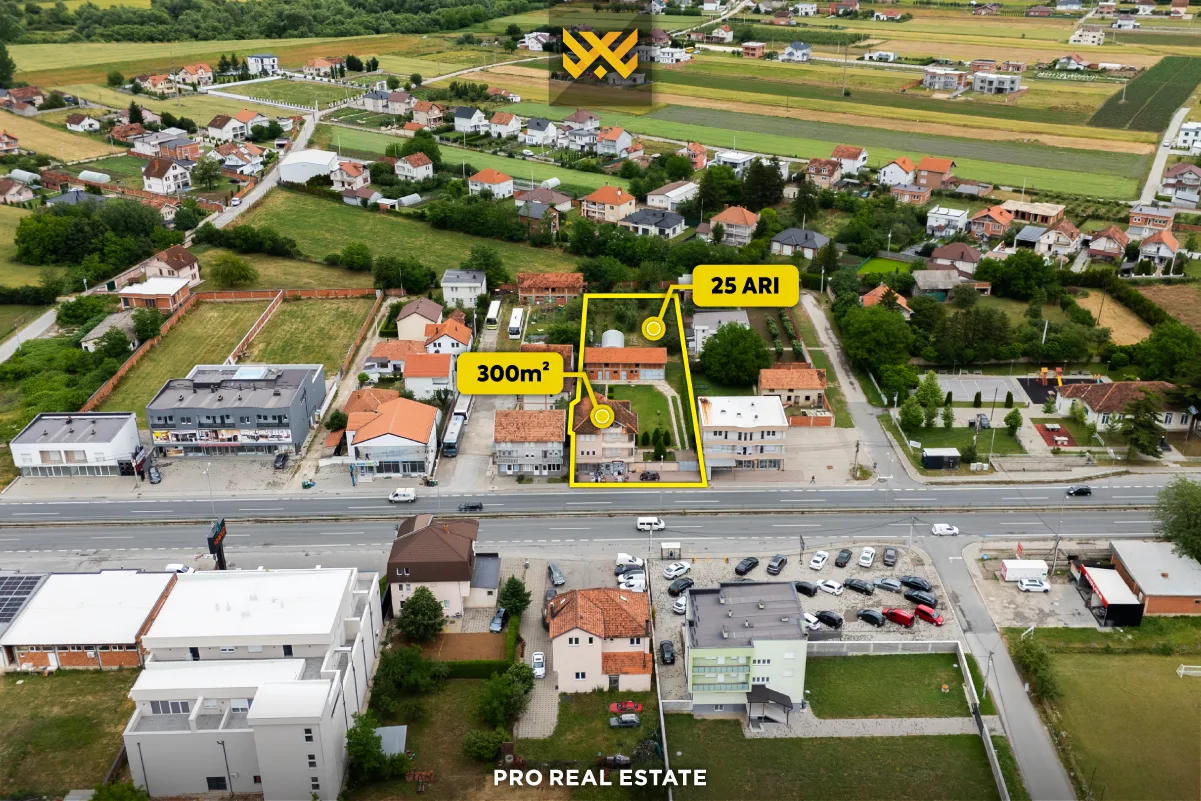 Truall 25 Ari dhe shtëpi 300m² për #SHITJE në Milloshevë