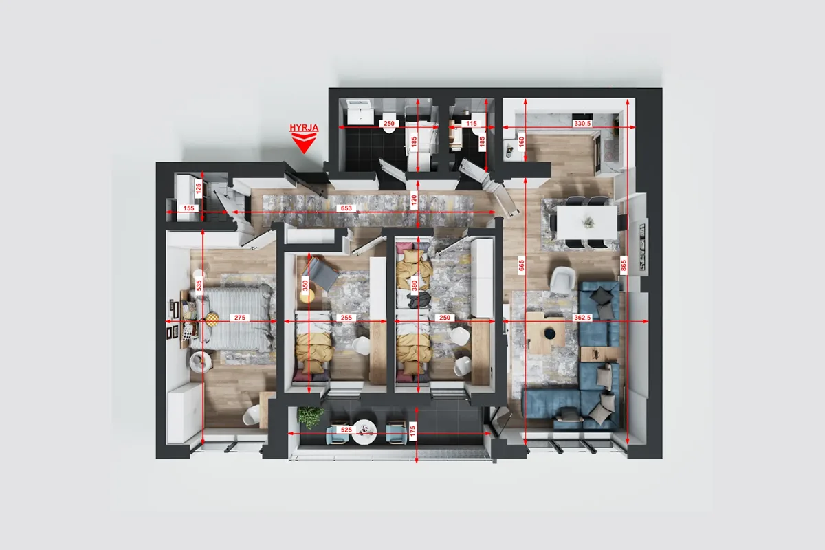 Banesë 107.78m² për #SHITJE te Prishtina e Re