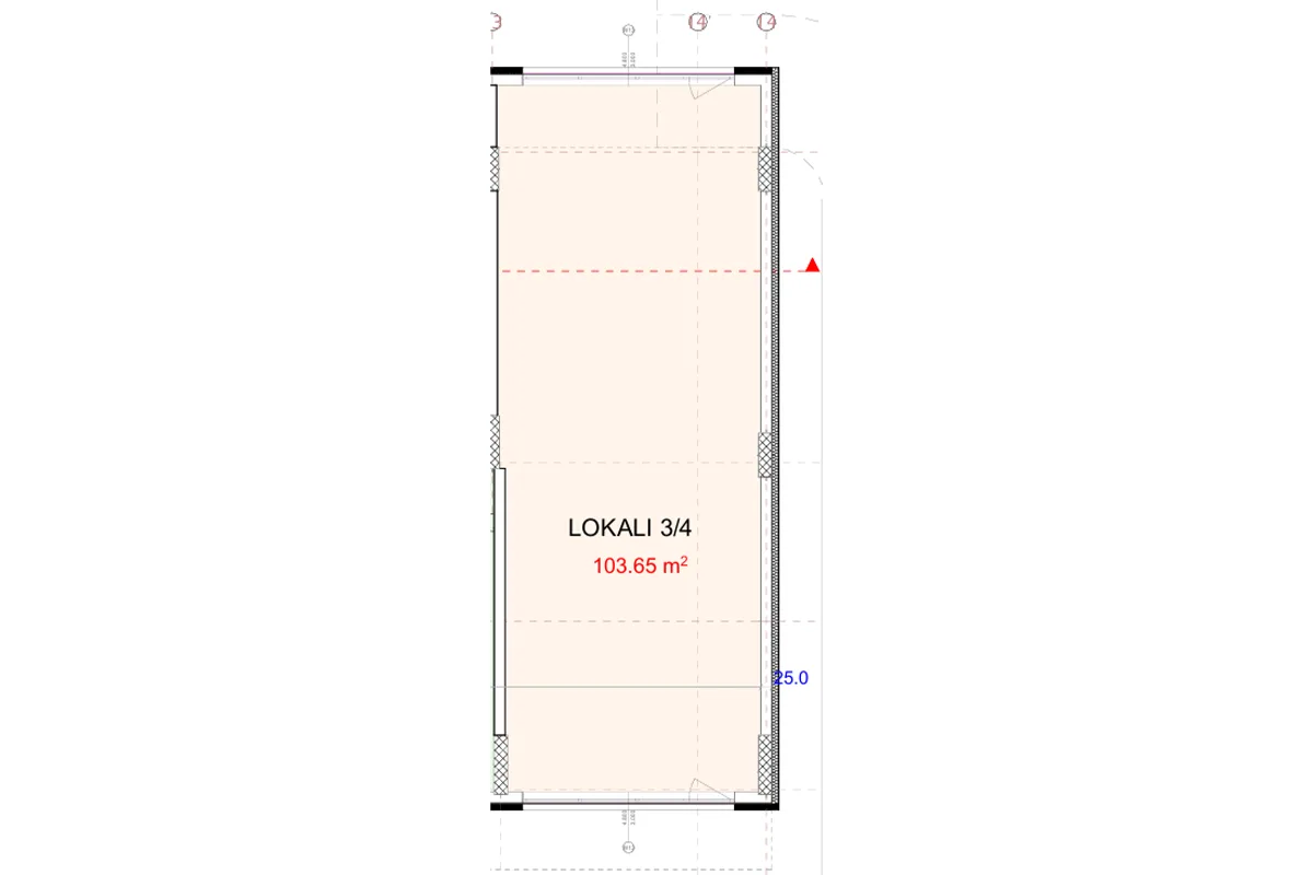 Lokal 103.65m² për #SHITJE në Fushë Kosovë