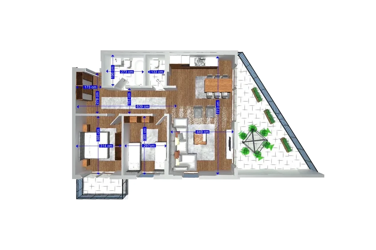 Banesë 119.2m² për #SHITJE te Prishtina e Re.