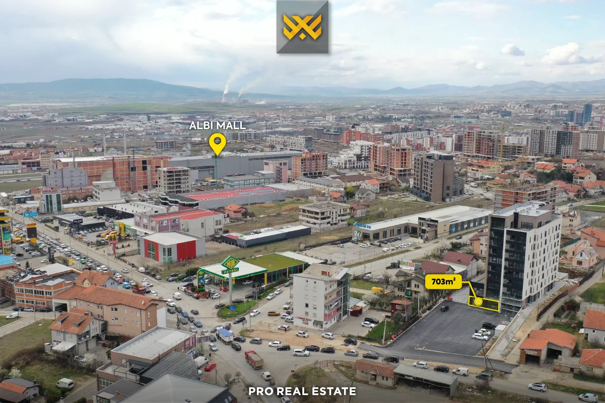 Lokal 703m² me #QIRA në Veternik