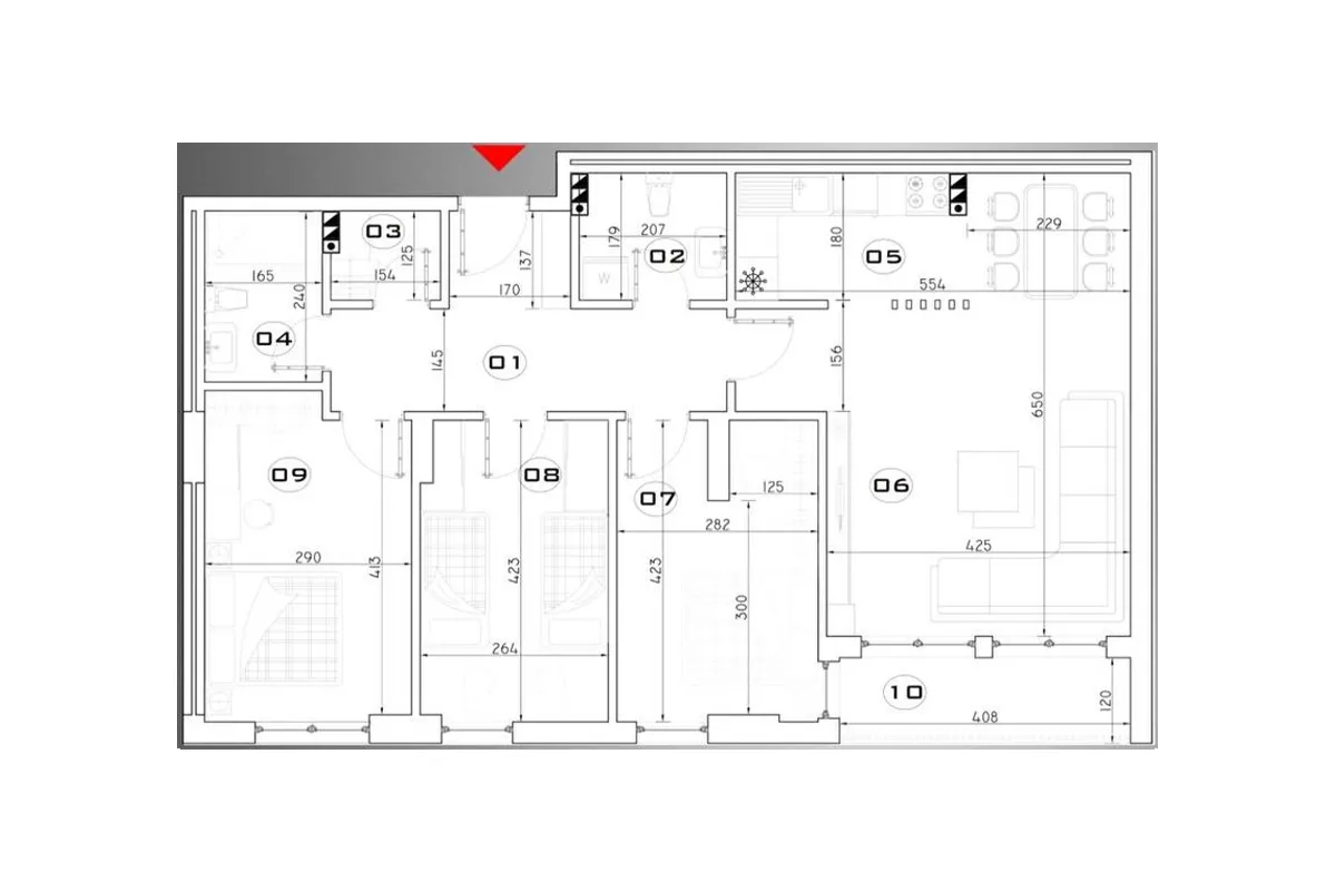 Banesë 107.54m² për #SHITJE te Mati 1