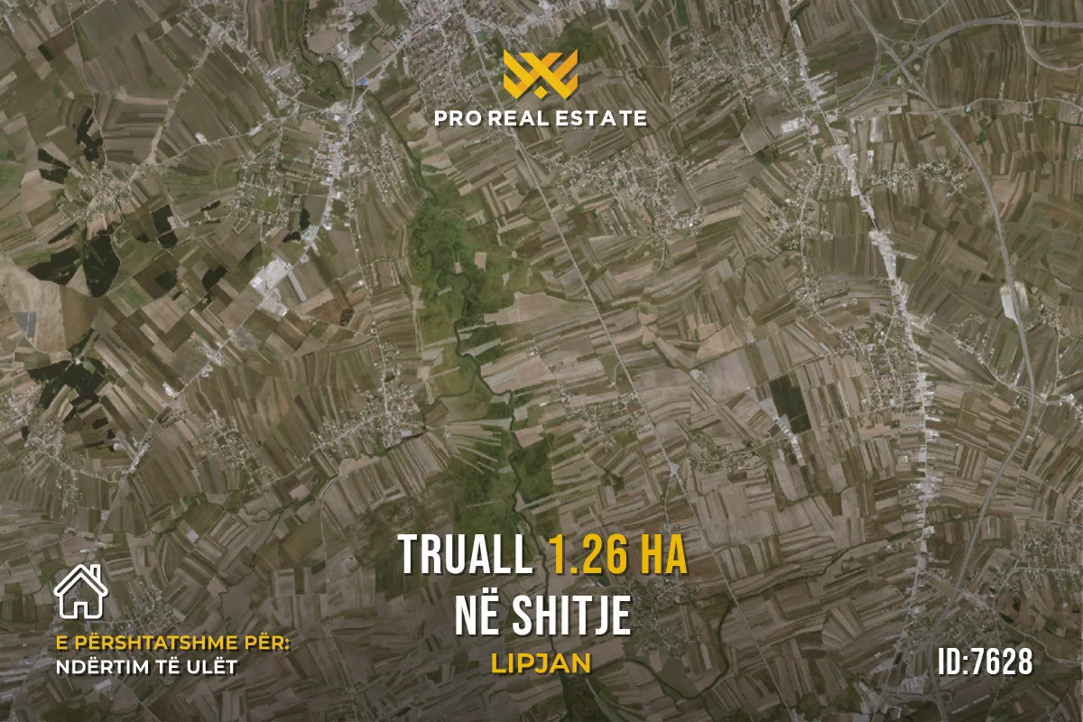Truall 1.26 Ha për #SHITJE në Lipjan