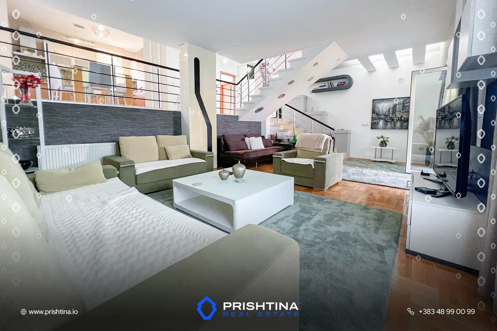 Shtëpi me qira 240m²+4ari oborr te Mati 1