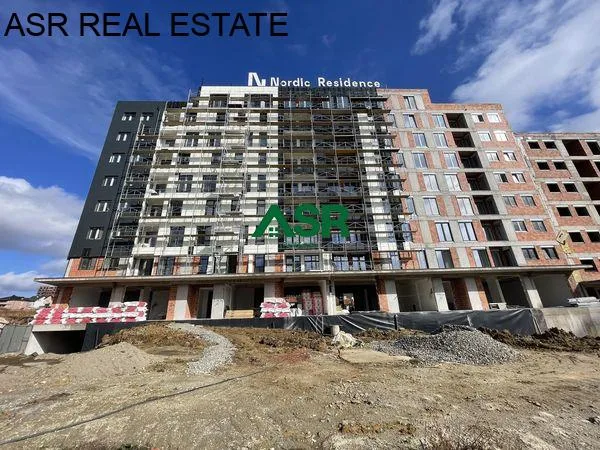 Shitet banesa në kompleksin Nordic Residence, ne Mati 1 afër lagjes Kodrina