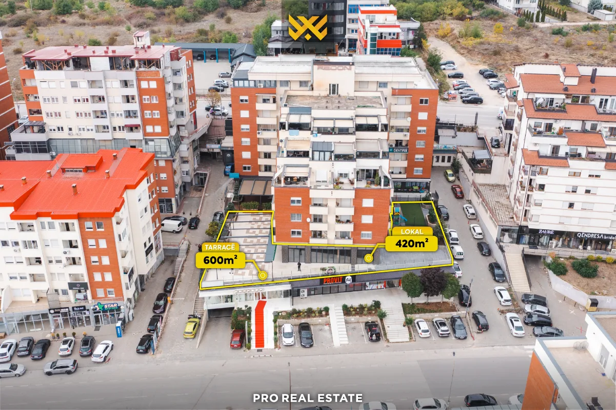 Lokal 420m² me #QIRA në Dragodan