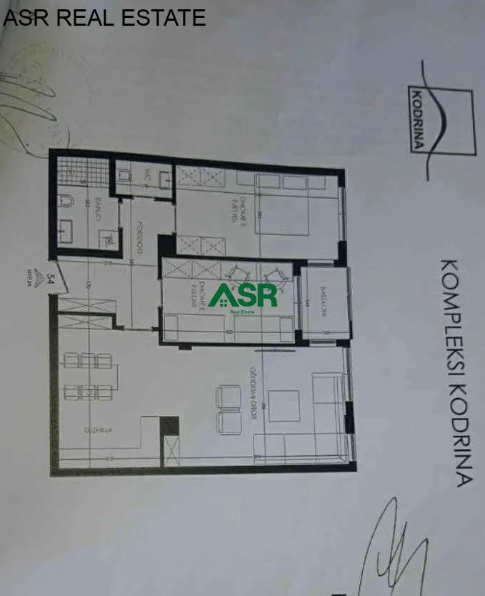 #ID:4370 Banesë 85.5m2 ne #shitje në lagjen Kodrina