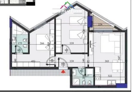 Apartament ne shitje 2+1 Tek rruga Drritan Hoxha (ID B120652) Tirane​