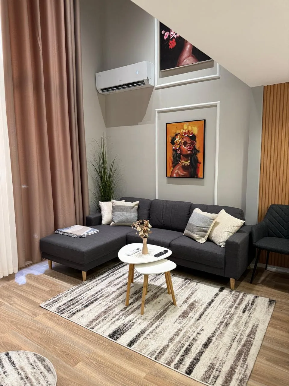 Apartament Duplex me qera 1+1 ne kompleksin Golden Park (ID B2101191) Tirane