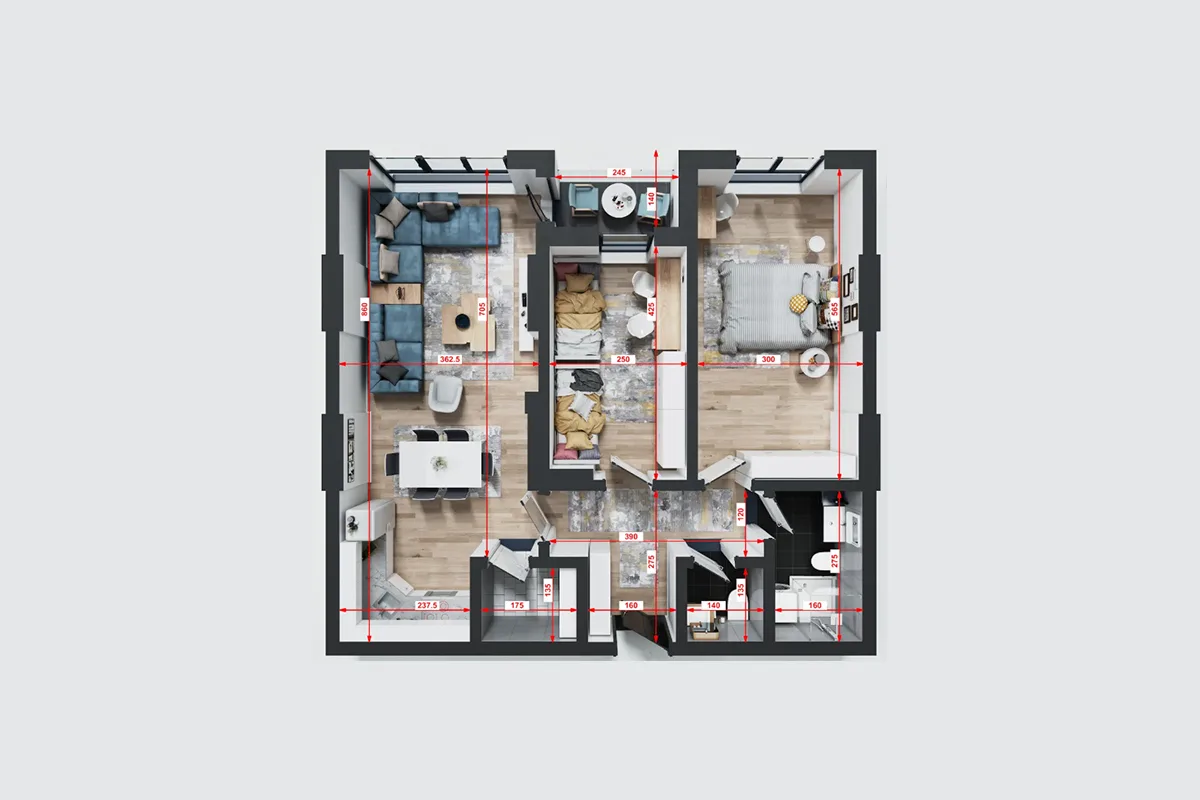 Banesë 88.95m² për #SHITJE te Prishtina e Re