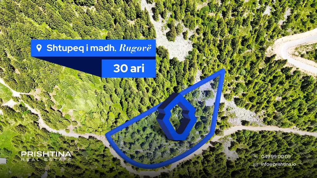 Truall në shitje 30 Ari në Shtupeq i Madh - Rugovë