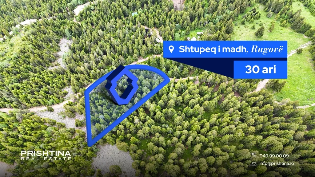 Truall në shitje 30 Ari në Shtupeq i Madh - Rugovë