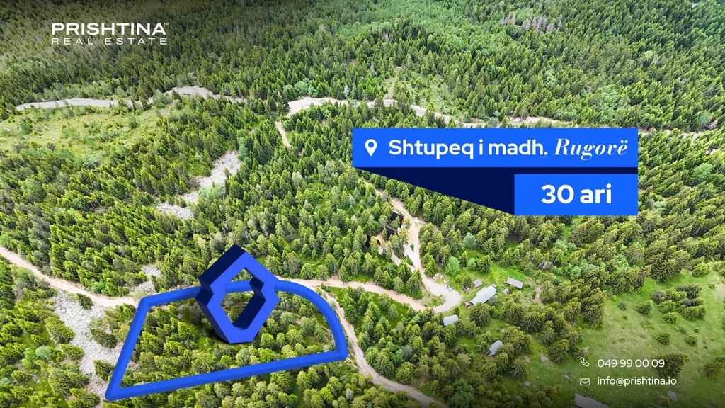 Truall në shitje 30 Ari në Shtupeq i Madh - Rugovë