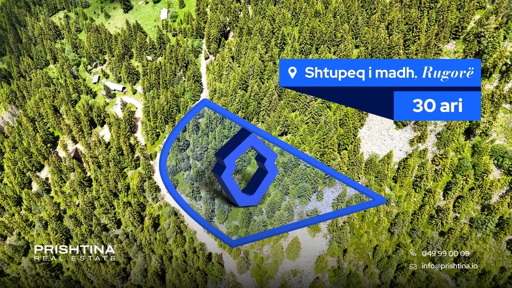 Truall në shitje 30 Ari në Shtupeq i Madh - Rugovë