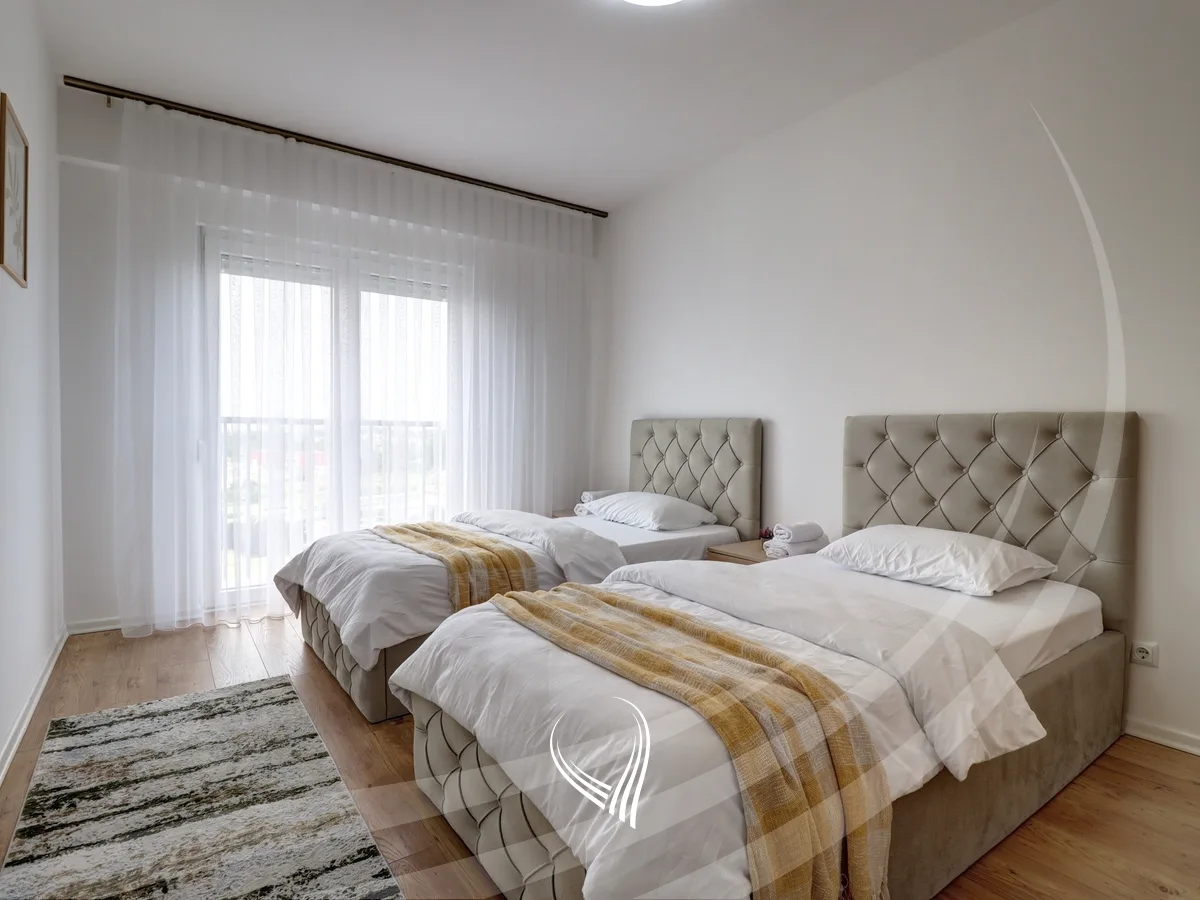 Banesë me 2 dhoma gjumi me qira në lagjen Kalabria – Emshir