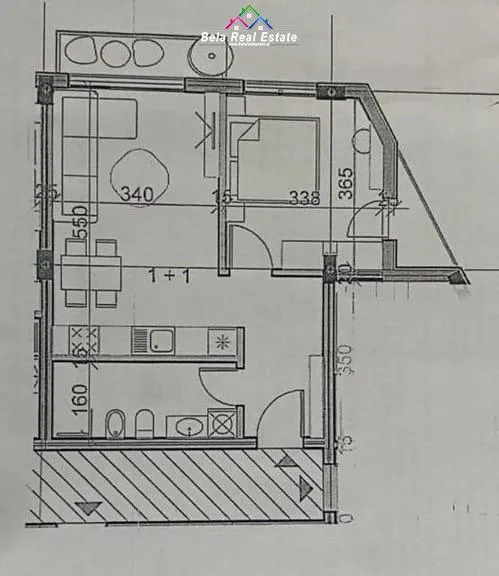 Apartament Ne Shitje 1+1 Tek Fusha e Aviacionit ( ID B110549) Tirane