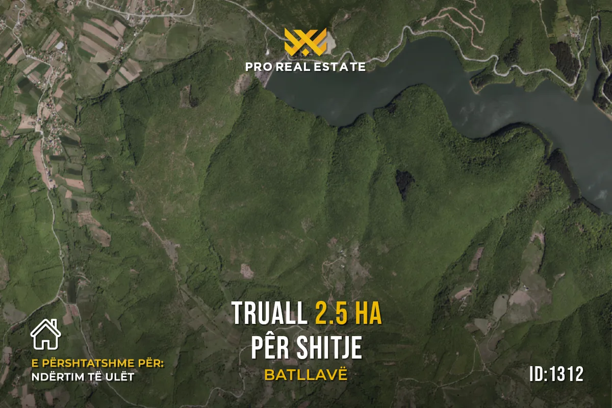 Truall 2.5 Ha në #SHITJE në Batllavë
