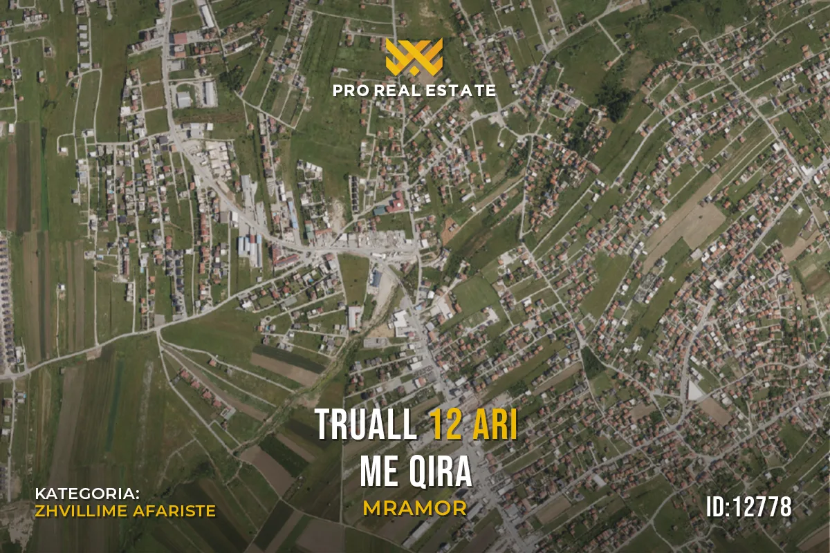 Truall 12 Ari + Lokal 100m² me #QIRA në Hajvali