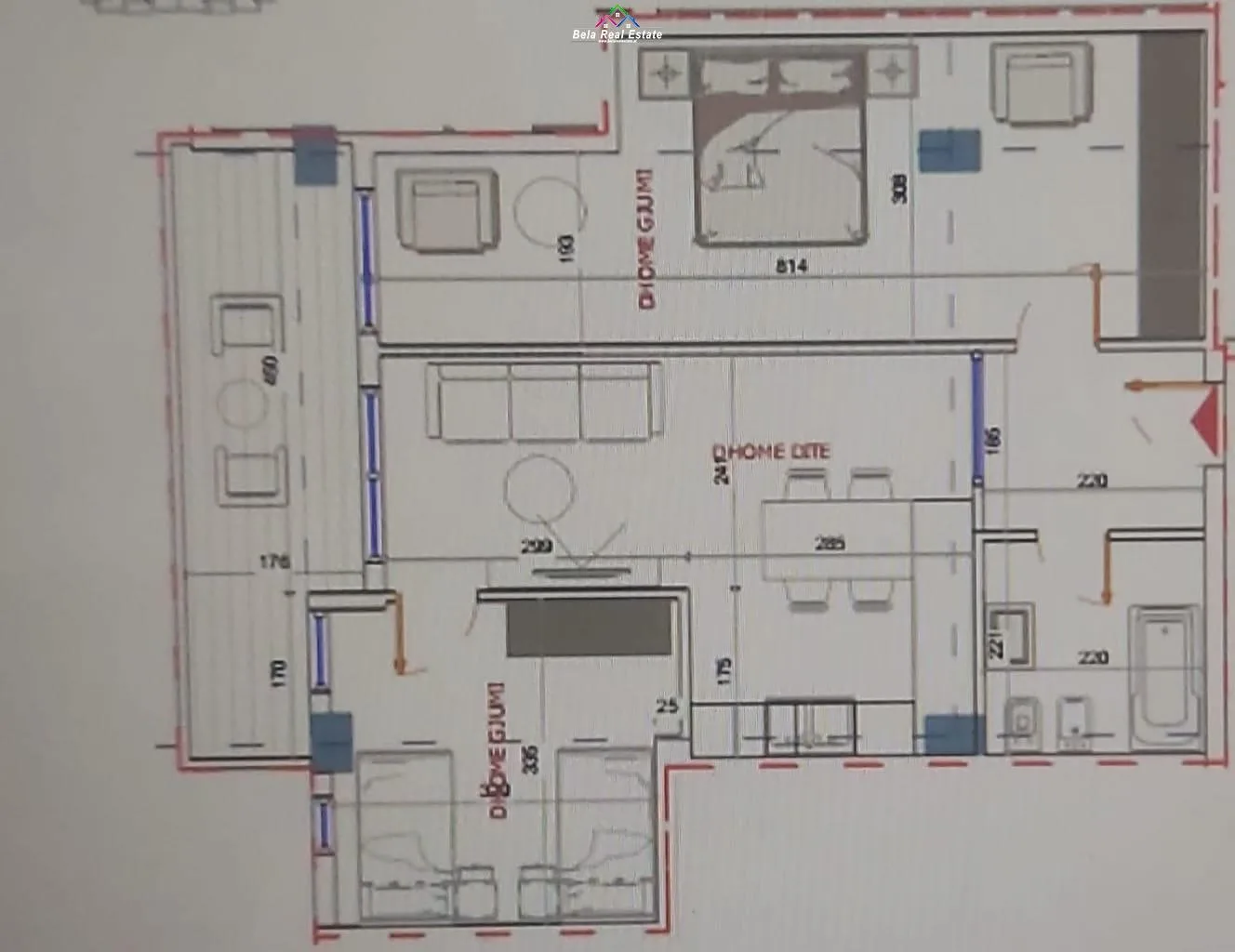 Apartament Ne Shitje 2+1 Ne Golem (ID B120786) Durres