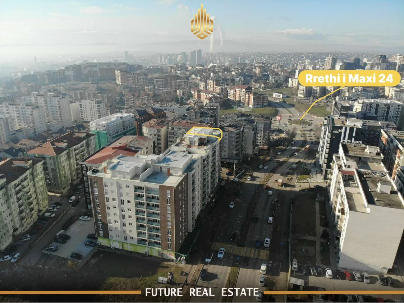 📍 Penthouse / Duplex në SHITJE – 3 dhoma gjumi – Prishtinë – Rruga C – Dino