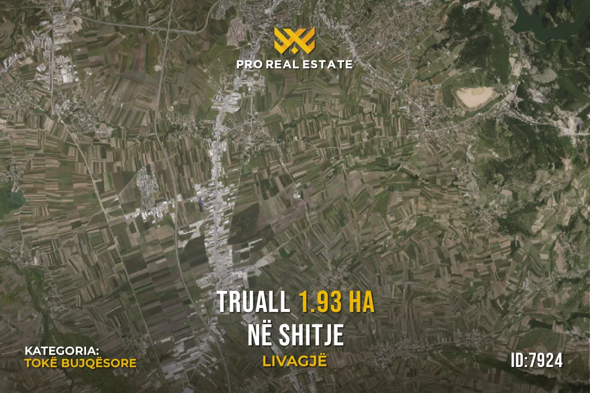 Truall 1.93 Ha për #SHITJE në Livagjë