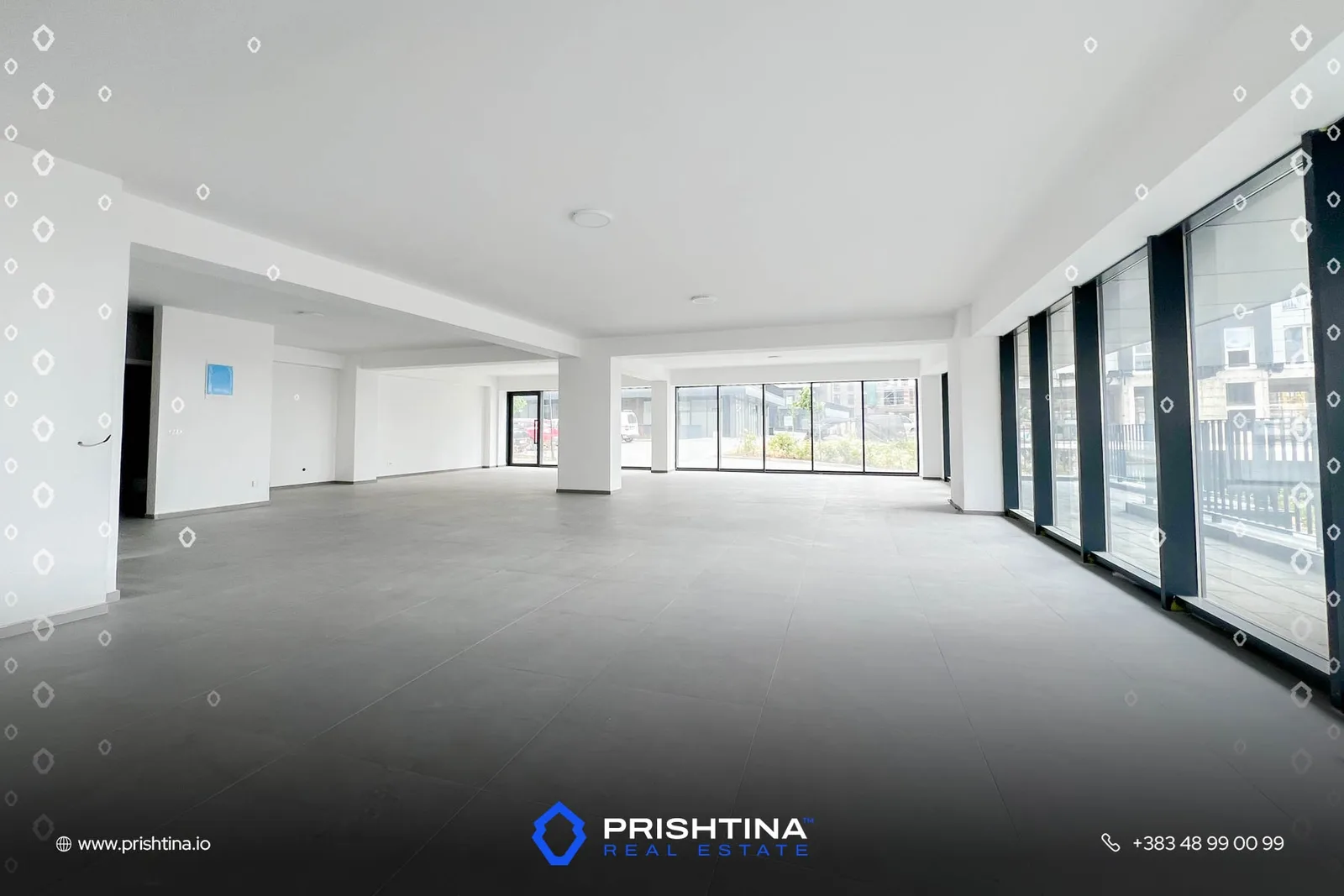 Lokal me qira 368m² te Prishtina e Re