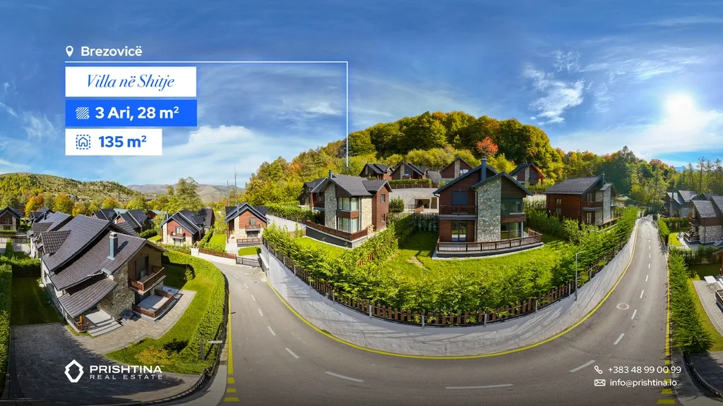 Villë ekskluzive në #shitje 135m² në Brezovicë 🏡✨