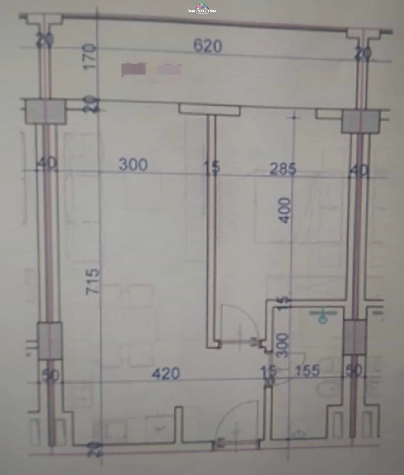 Apartament Ne Shitje 1+1  (ID B110532) Durres