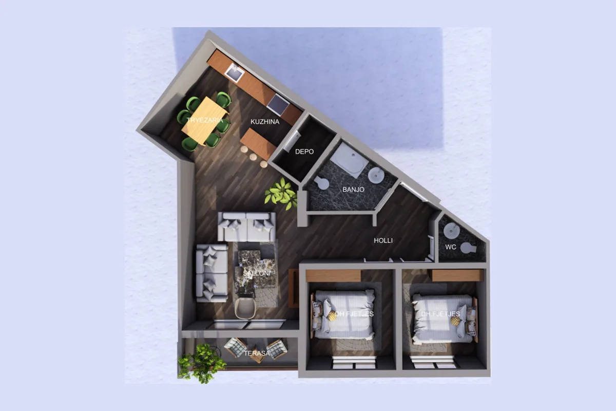 Banesë 89.7m² për #SHITJE në Prizren