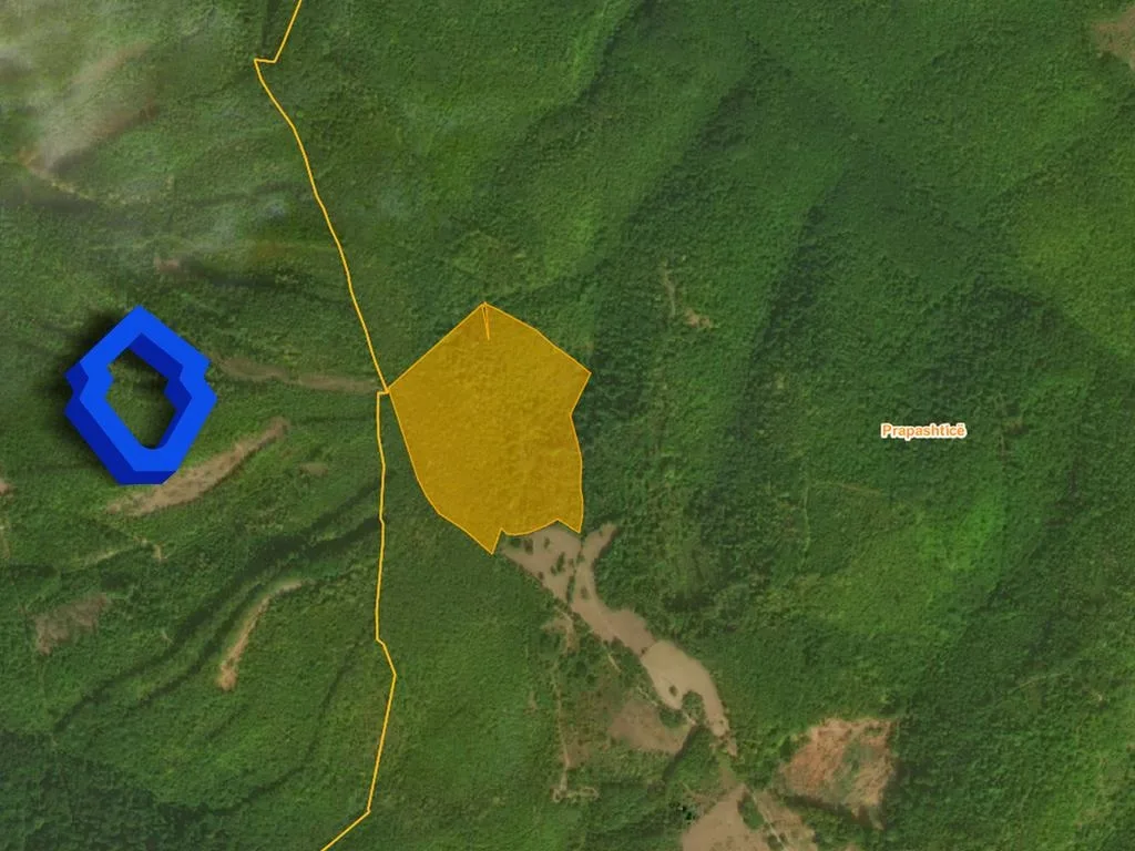 Parcelë në #shitje 5 hektarë e 10 ari në Prapashticë