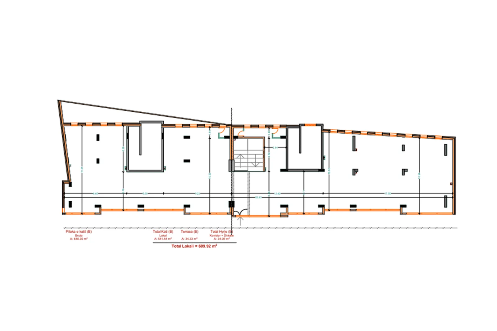 Lokal 609.92m² me #QIRA në Tophane.