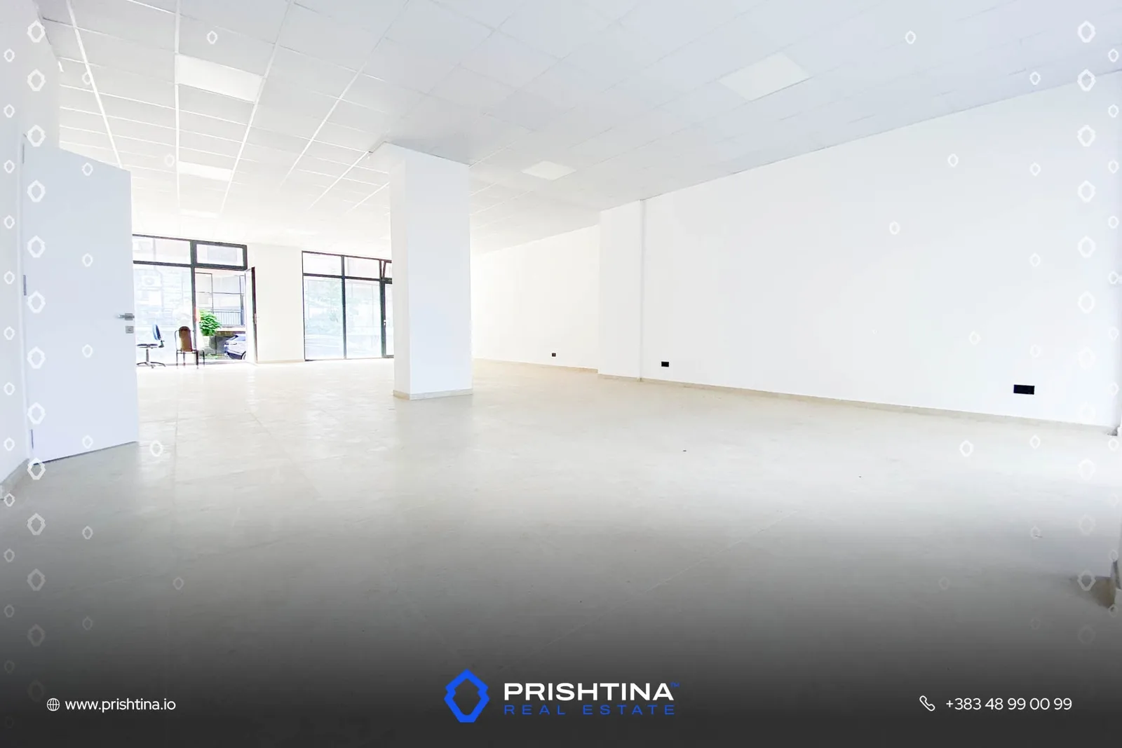 Lokal me qira 136m² te Mati 1