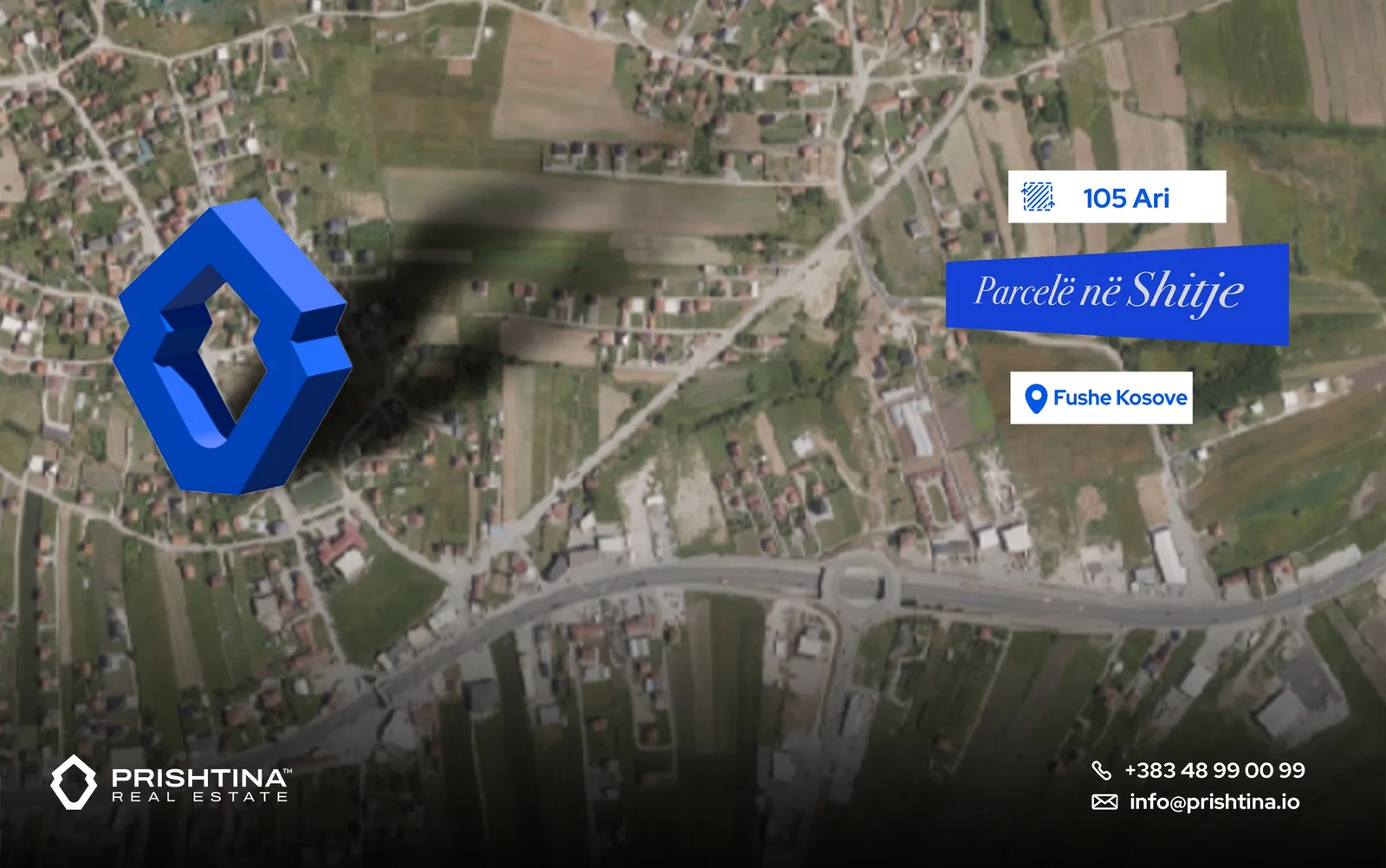 Truall në #shitje 105 ari në Fushë Kosovë 🏞️✨