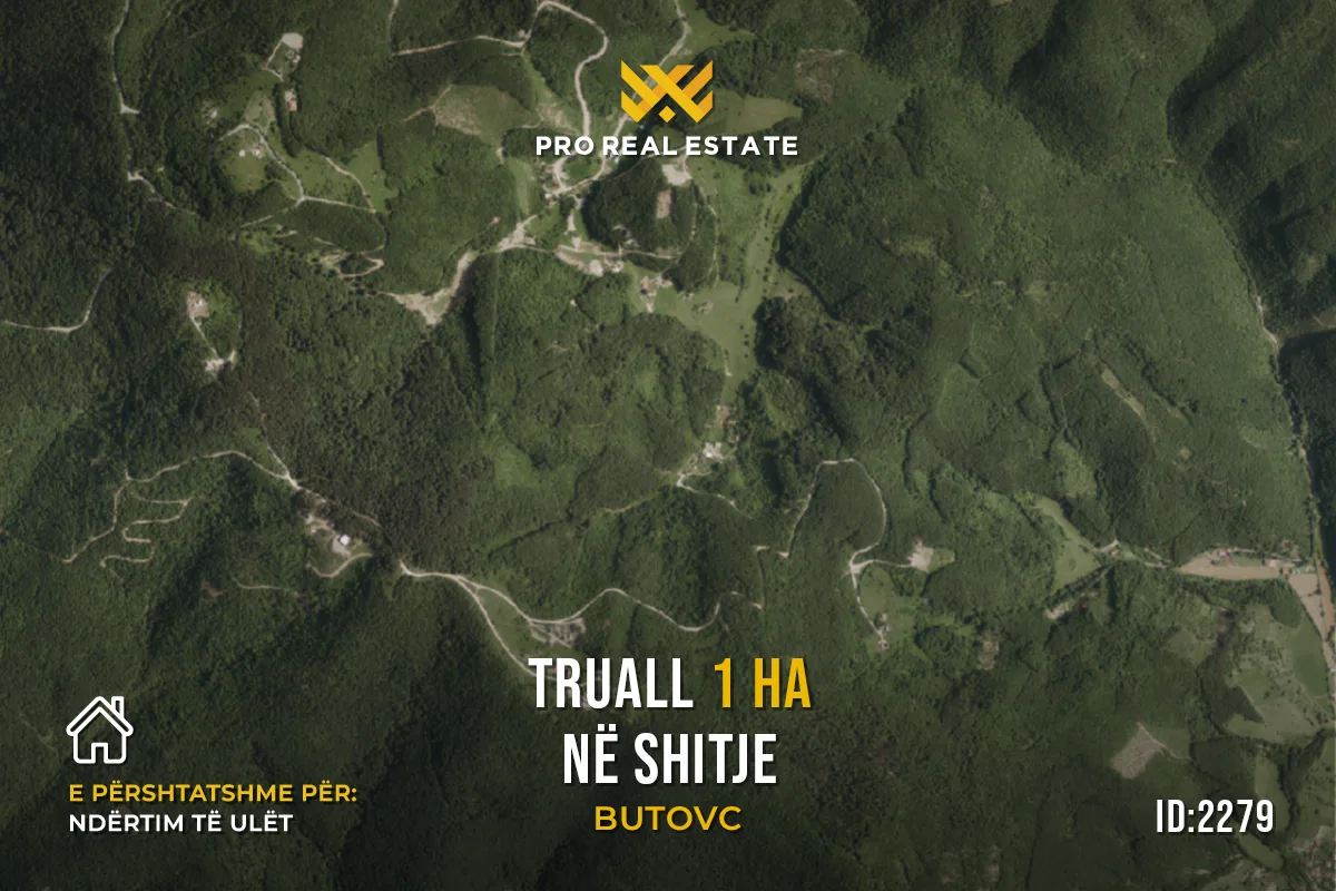 Truall 1 Ha në #SHITJE në Butovc