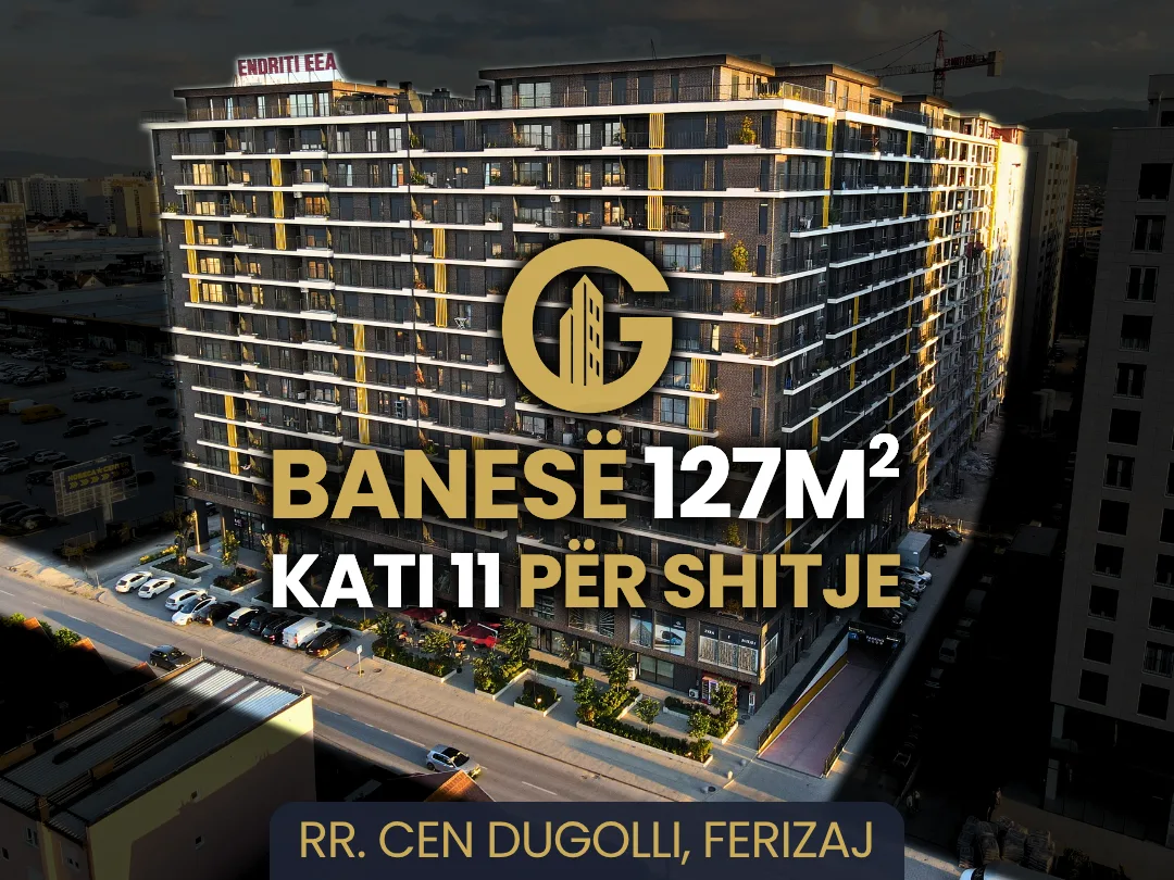 Banesë 127m² për SHITJE, Kati 11, Ferizaj