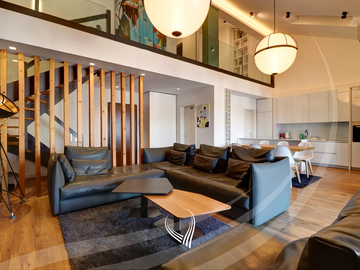 Duplex – Penthouse me 2 dhoma gjumi në shitje në lagjen Arbëria – Dragodan