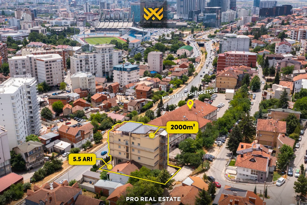 Objekt 2000m² me #QIRA në Dragodan