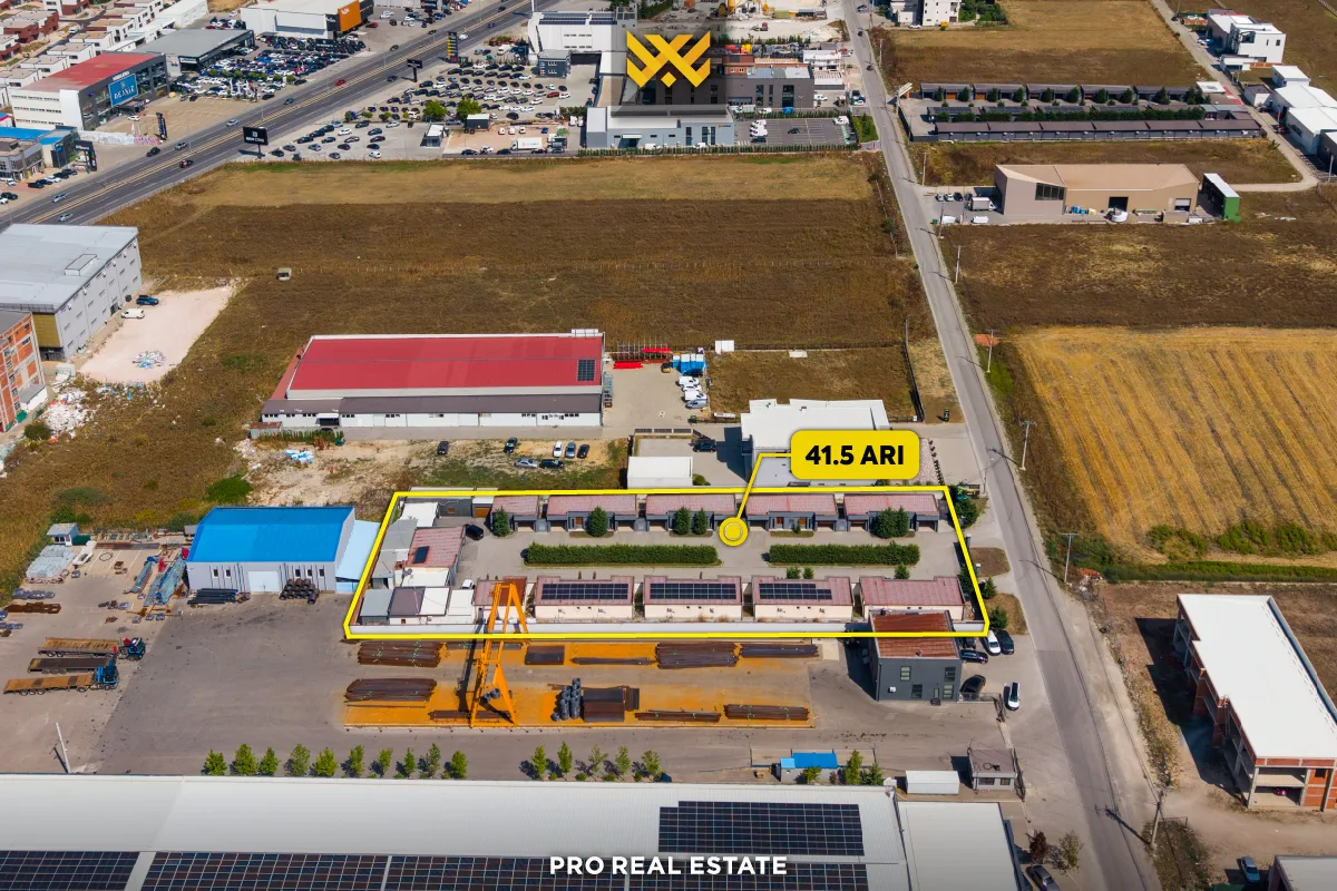 Truall 41.5 Ari dhe Objekte 1200m² për #SHITJE në Çagllavicë