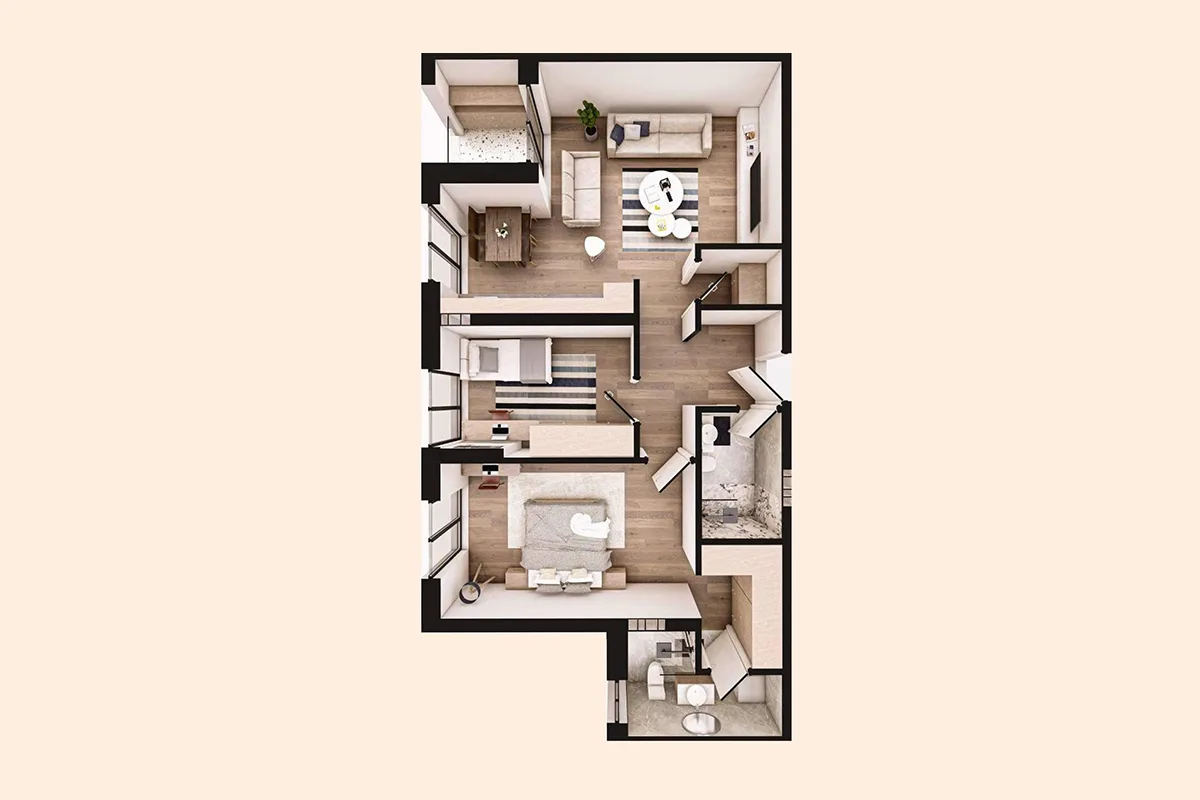 Banesë 91.1m² për #SHITJE në Lagjen e Muhaxherëve.