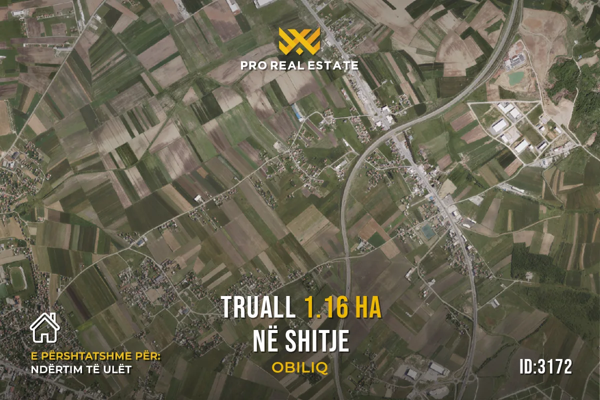 Truall 1.16 Ha në #SHITJE në Obiliq